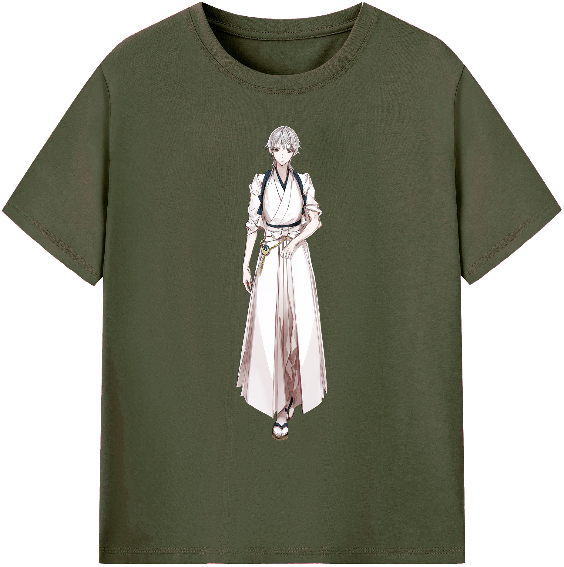（画像用） 刀剣乱舞 Touken Ranbu 綿100％ メンズ半袖Tシャツ｜肌触りやわらか＆通気性